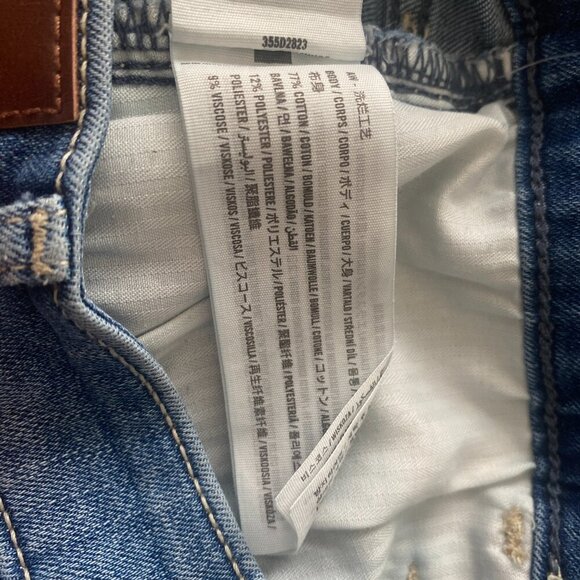 Hollister High Rise Super Skinny Soft Stretch Blue Denim Jeans Size 9S - Picture 7 of 7